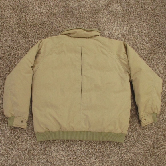 OshKosh B'Gosh Vintage 90s Jacket Men's XL Tan Down Fill Winter Coat Outdoors - Picture 2 of 10